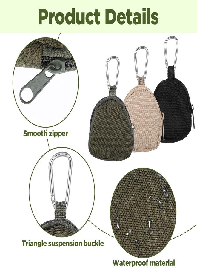 Matwsec Dog Treat Pouches for Pet Training Portable Puppy Dog Training Treat Pouch, Small Dogs Treat Bag for Leash, Reusable Dogs Treats Container with Carabiner Zipper Closure for Pet Walking - Image 3